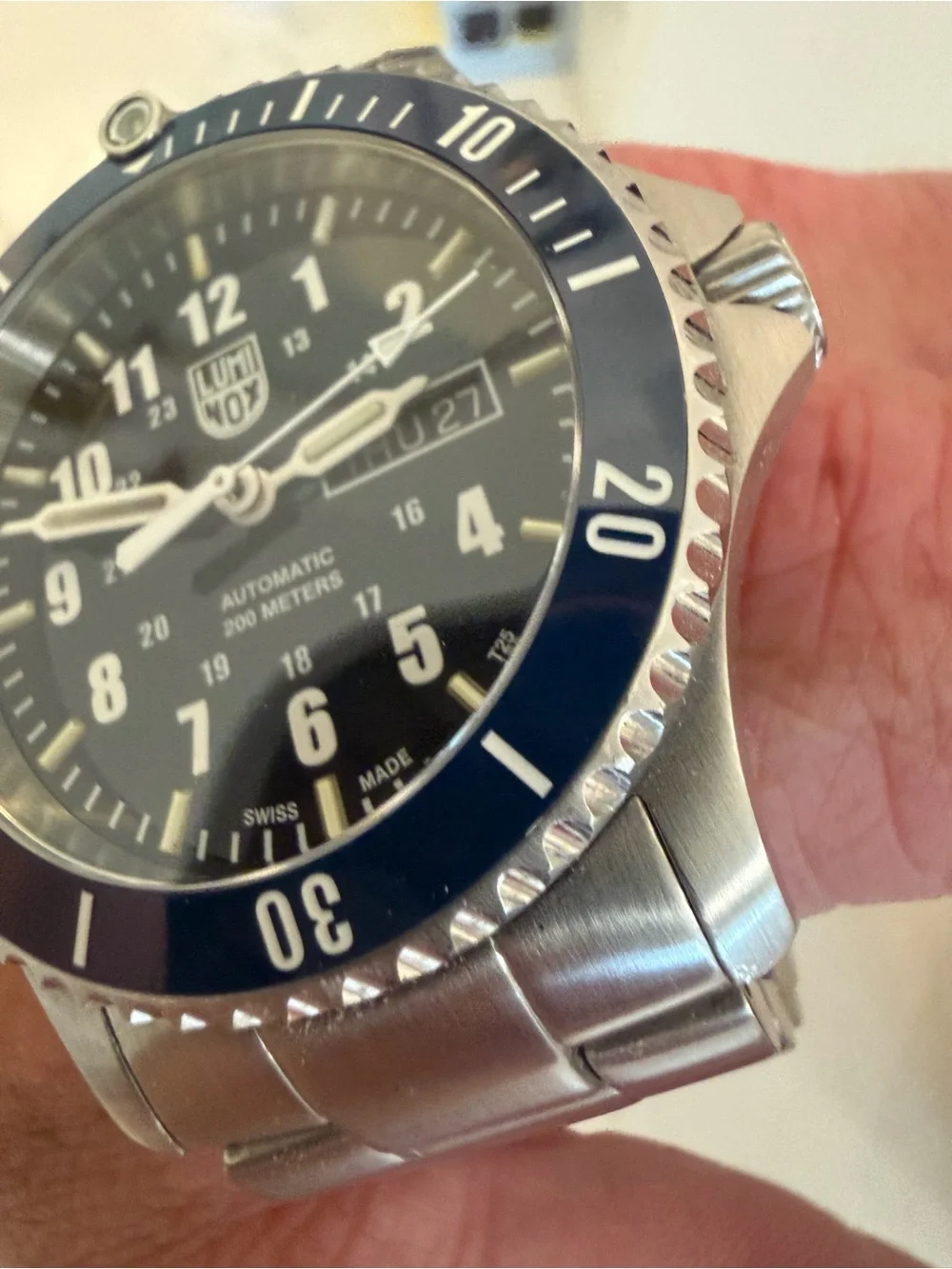 Luminox men stainless